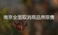 南京全面取消商品房限售�，推出公积金“全家桶”政策