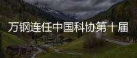 万钢连任中国科协第十届主席 陈薇、黄璐琦等当选副主席