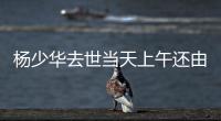 杨少华去世当天上午还由儿子推轮椅在饭店剪彩�，店家：当时状态挺好