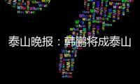 泰山晚报：韩鹏将成泰山临时教练组核心，兼顾一线队B队训练