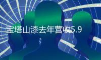 宝塔山漆去年营收5.95亿元，净利润同比增长19.60%