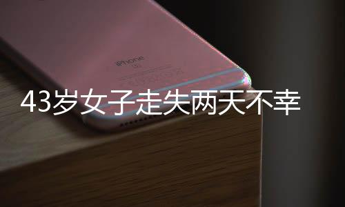 走失知D早已知们当事民警